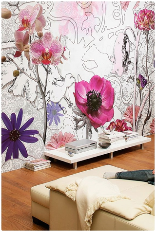Illustration for article titled Blooming Floral Wall Murals That You Will Love To Have